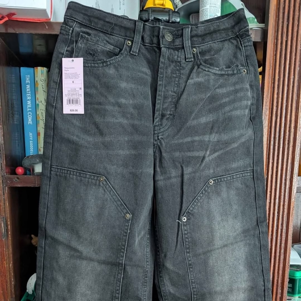 Wild Fable Black Straight Leg Jeans